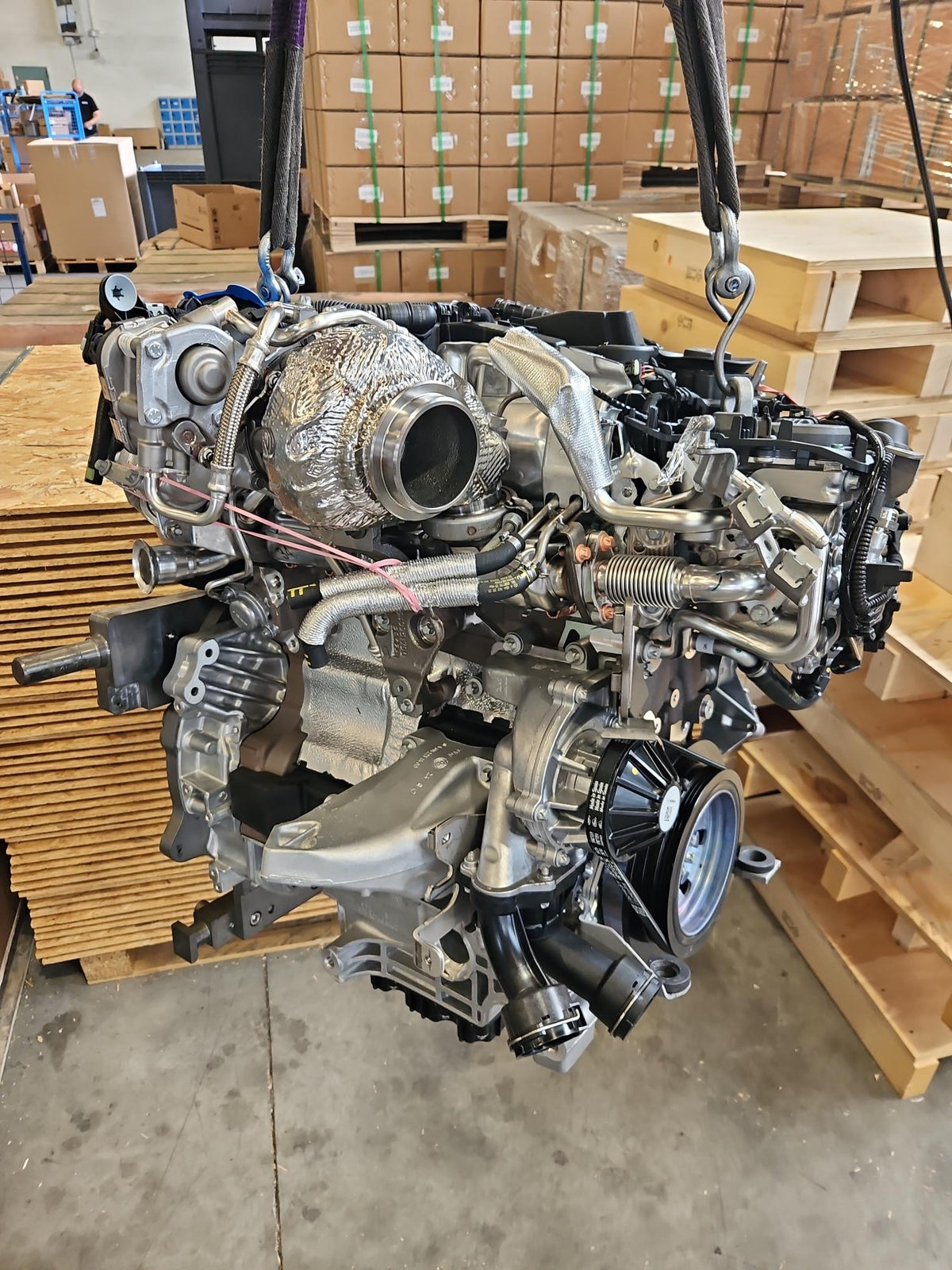 Engine NEW MERCEDES-BENZ C - E - CLE - CLS - GLC - GLE 2.0L 16V - OM654.820 - A6540105214