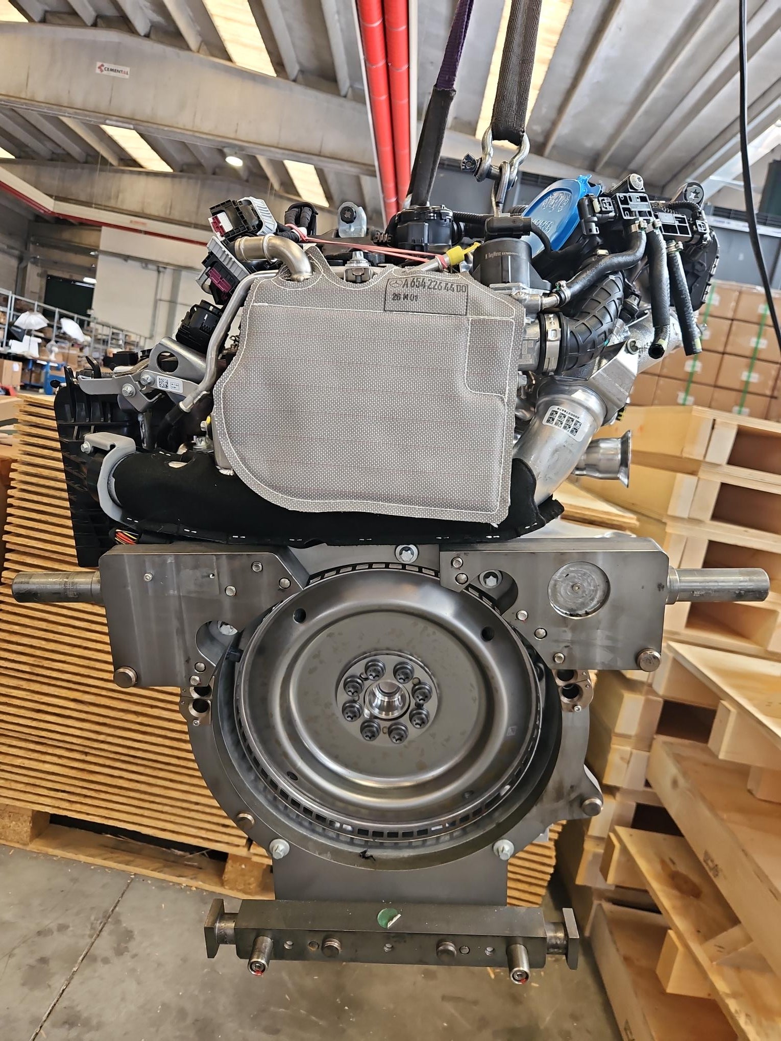 Engine NEW MERCEDES-BENZ C - E - CLE - CLS - GLC - GLE 2.0L 16V - OM654.820 - A6540105214