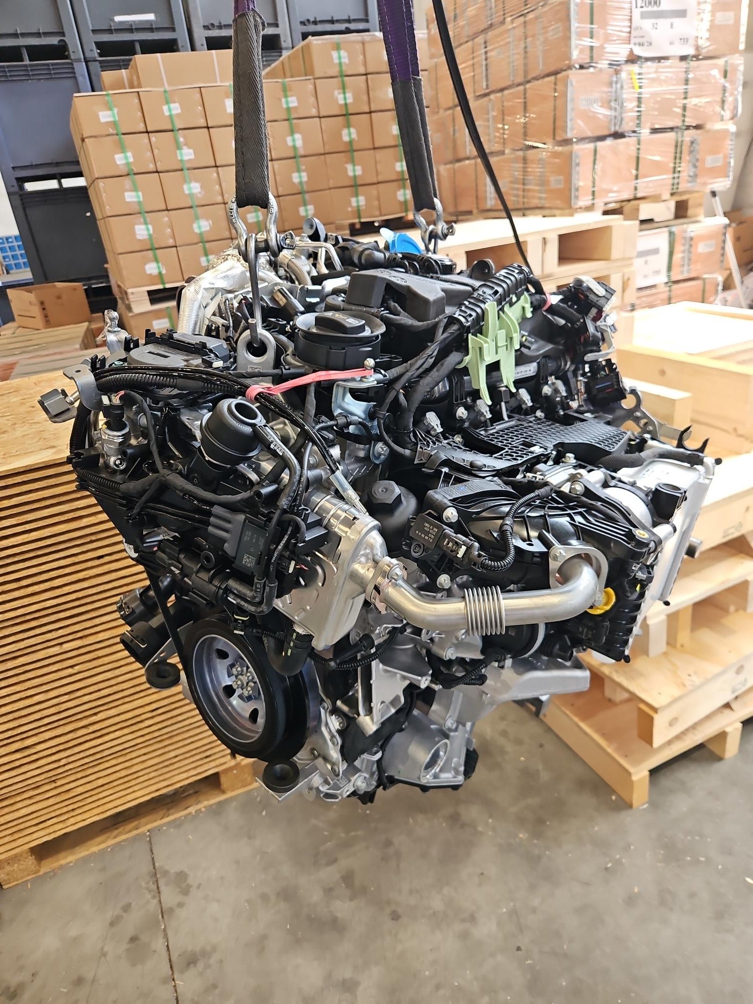 Engine NEW MERCEDES-BENZ C - E - CLE - CLS - GLC - GLE 2.0L 16V - OM654.820 - A6540105214