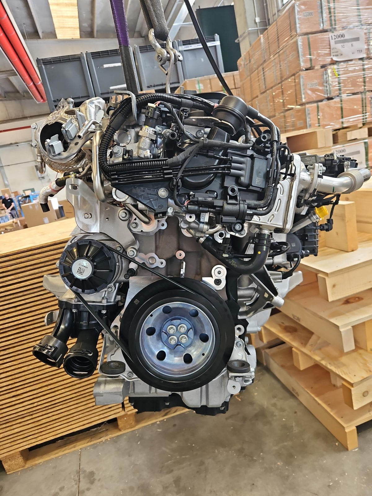 Engine NEW MERCEDES-BENZ C - E - CLE - CLS - GLC - GLE 2.0L 16V - OM654.820 - A6540105214